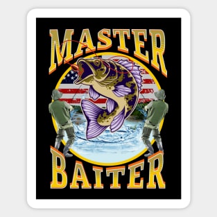 Master Baiter Bootleg Fishing Sticker